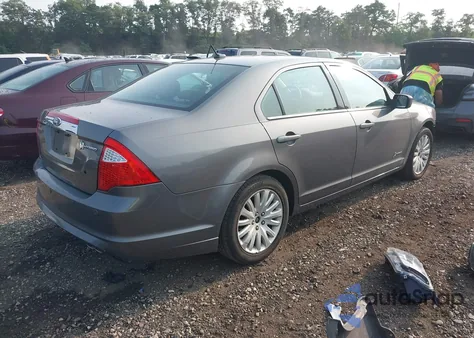 2011 Ford Fusion Hybrid из США, поврежденный, VIN 3FADP0L31BR277350